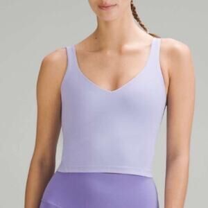 Lululemon Align Tank Top Yoga Lilac Smoke Purple LW1DUDS Size: 8 NWT